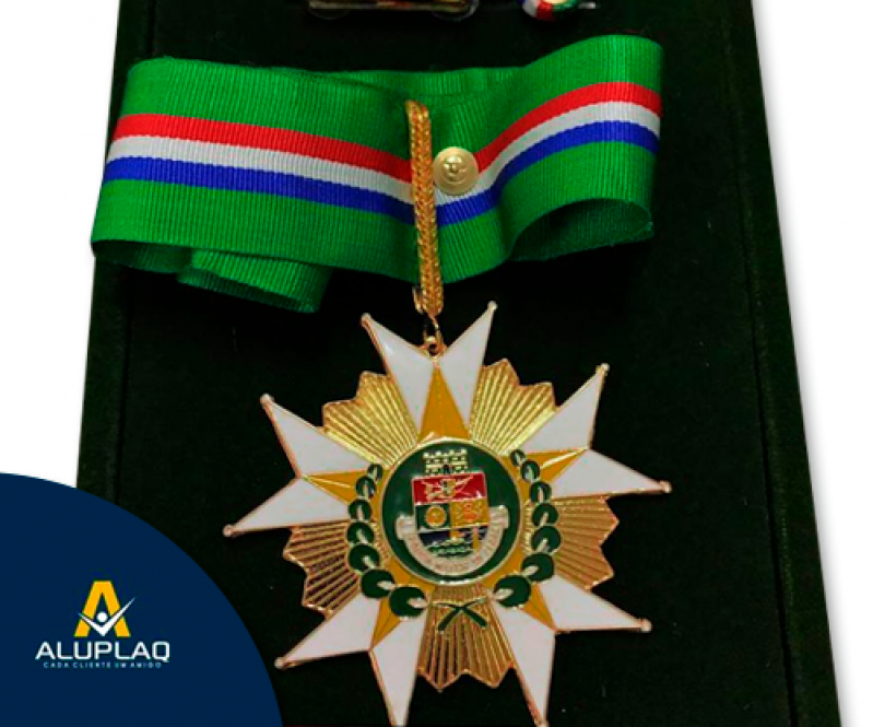 Atacado de Medalha Personalizada Aço Porto Seguro - Medalha Acrílico Personalizada