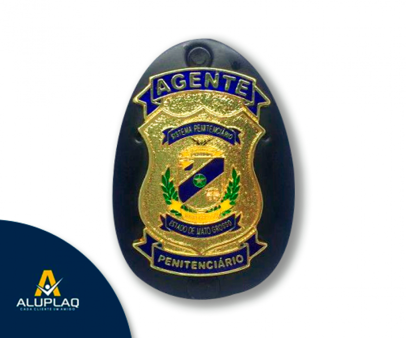 Distintivos Personalizados São José do Rio Preto  - Distintivo Policial Personalizado