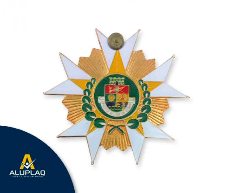 Medalha de Acrílico Personalizada Vitória da Conquista - Medalha Esportiva Personalizada