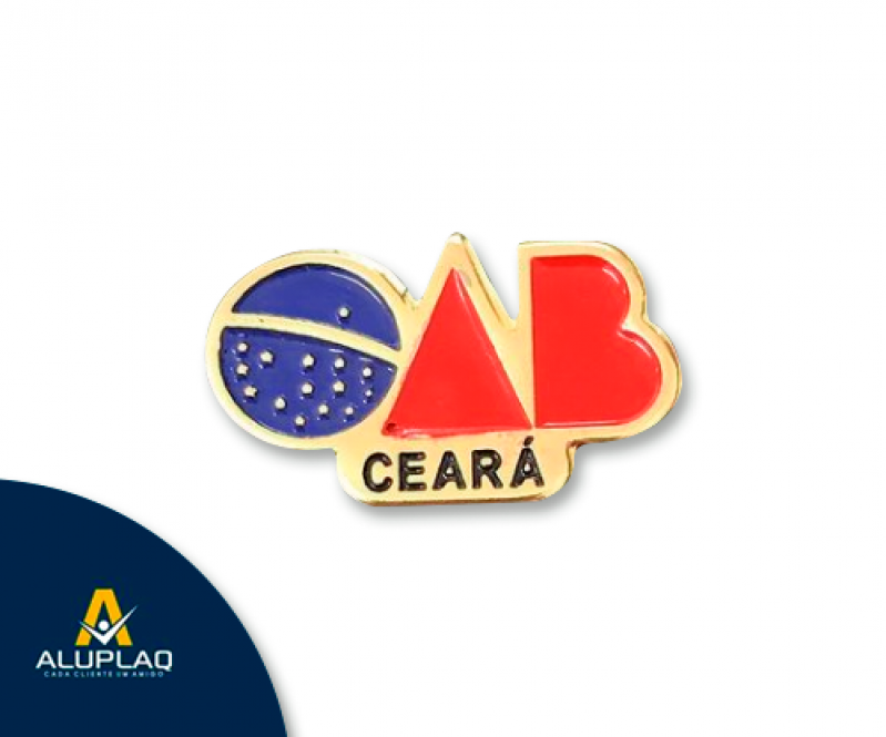 Pin Personalizado em Formatos Especiais Santa Cruz do Capibaribe - Pin Personalizado Metal
