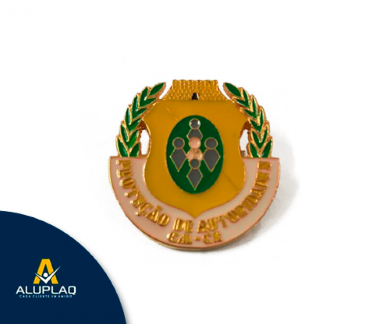 Pins Broche Personalizados Cabo de Santo Agostinho - Pin Personalizado