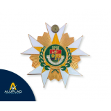 medalha de acrílico personalizada Teixeira de Freitas