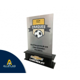 troféus personalizados futebol Pacatuba