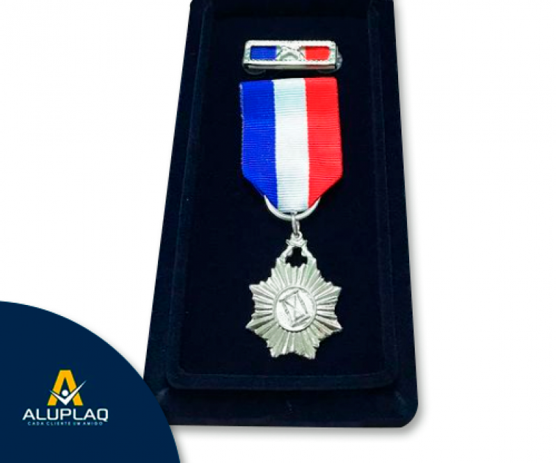 Valor de Medalha de Acrílico Personalizada Olinda - Medalha Personalizada Metal